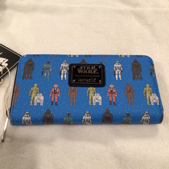 Loungefly Handbags - Loungefly Star Wars Action Figures Wallet